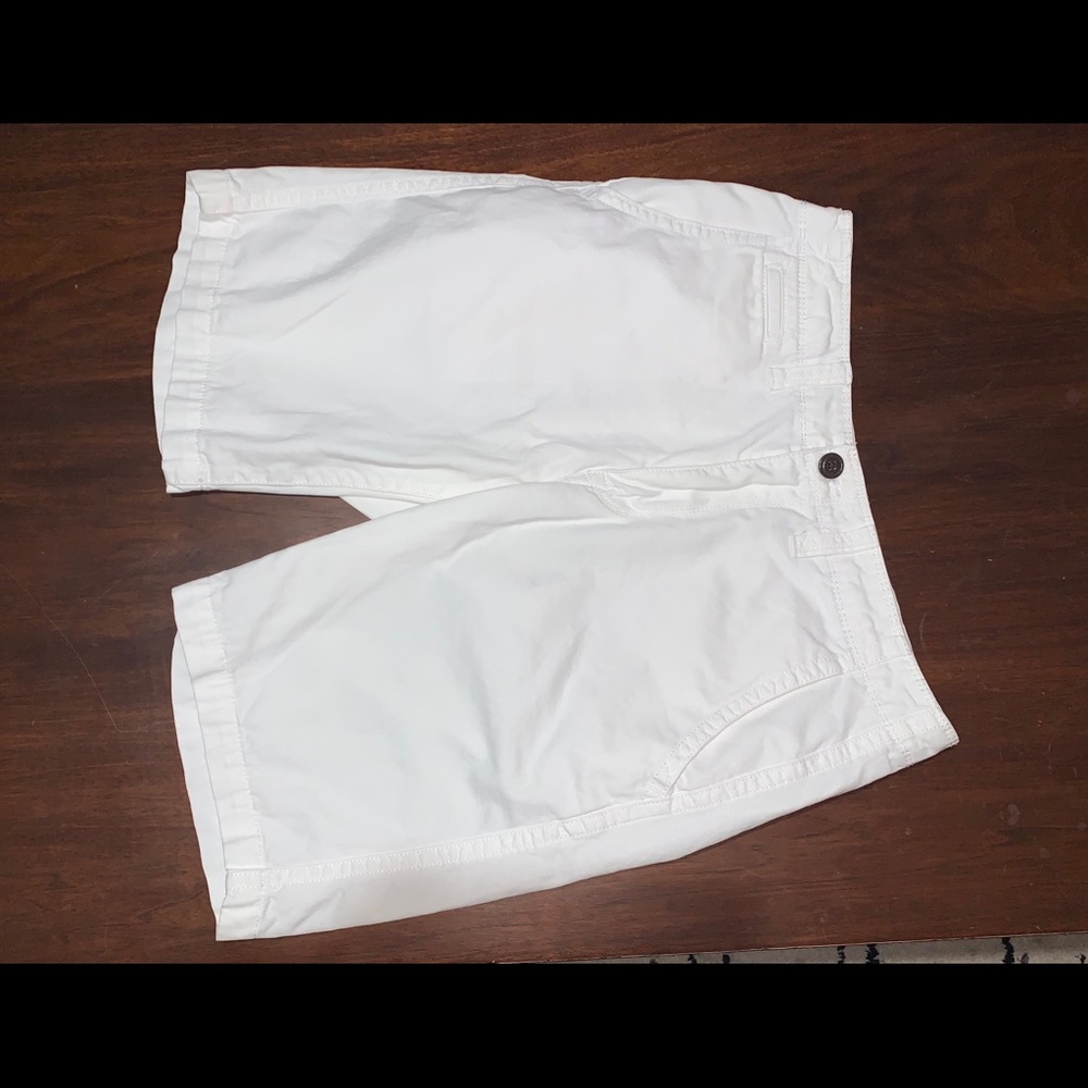 Casual White Shorts